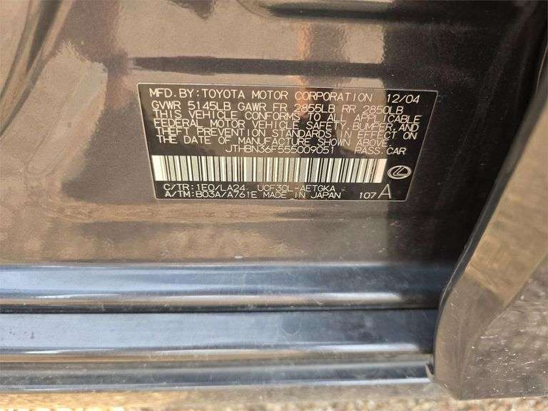 2005 LUXAS LS430 HAS KEY HAS TITLE RUNS&DRIVES (TRADE IN)