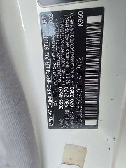 2003 MERCEDES CLK320 HAS KEY HAS TITLE RUNS&DRIVES (REPOSSESSION)