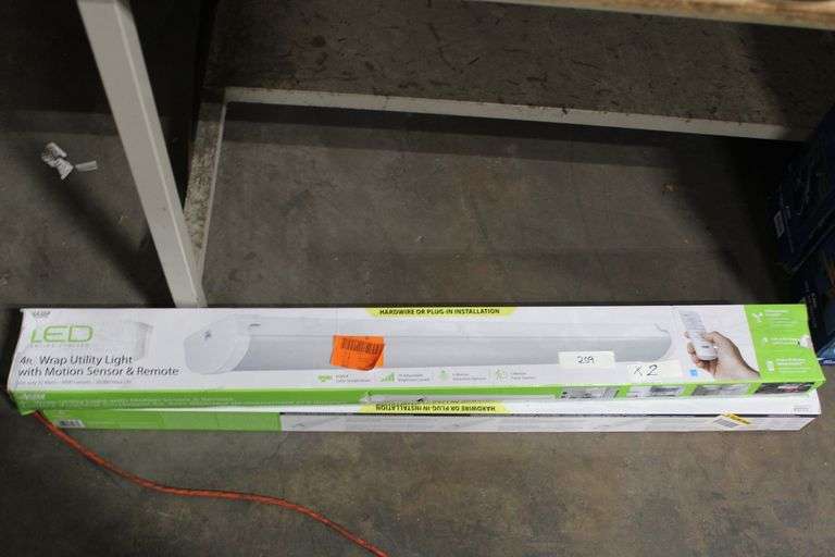 FEIT ELECTRIC LED 4' WRAP UTILITY LIGHT WITH MOTION SENSOR & REMOTE