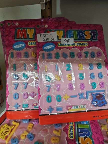 MY FIRST LEARNING BOARD MAGNETIC LETTER SET