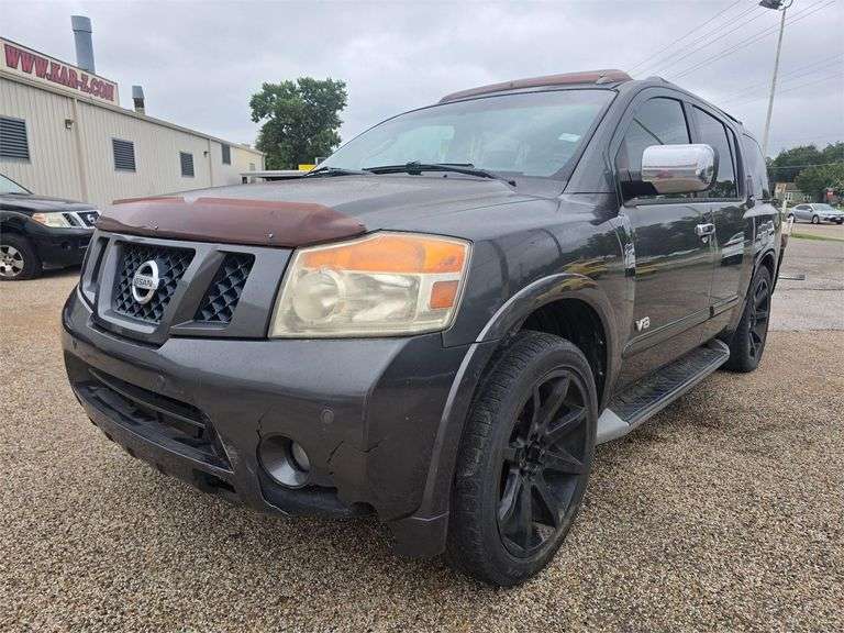 2008 NISSAN ARMADA HAS KEY HAS TITLE RUNS (REPOSSESSION)