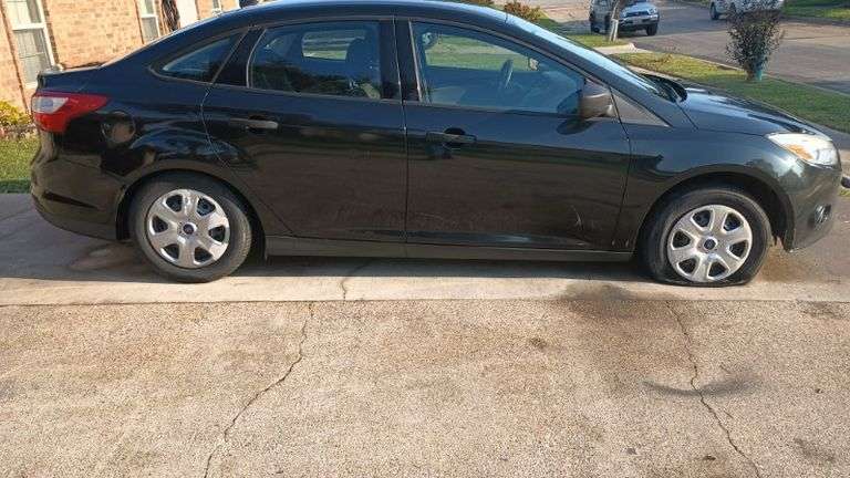 2014 FORD FOCUS NO KEY HAS TITLE