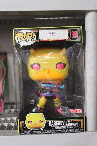 FUNKO POP 1358 DAREDEVIL FIRST APPEARANCE BOBBLEHEAD FIGURE