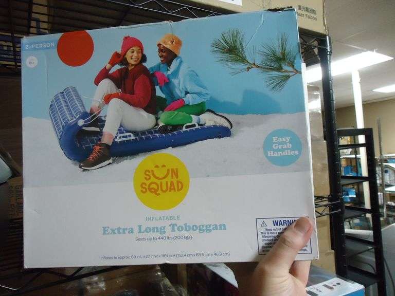 NEW! INFLATIBLE EXTRA LONG TOBOGGAN