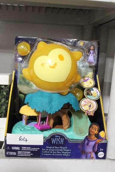 MATTEL DISNEY WISH MAGICAL STAR PLAYSET AGES 3+
