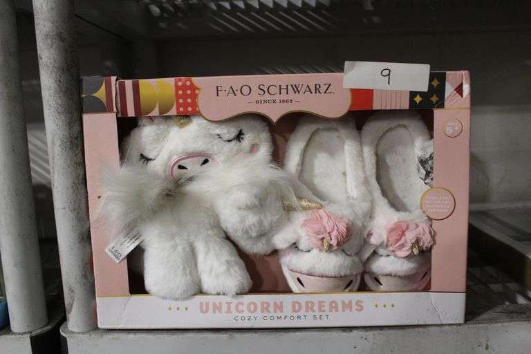 FAO SCHWARZ UNICORN DREAMS COZY COMFORT SET