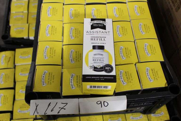 POO-POURRI BEFORE YOU GO ASSISTANT AUTOMATIC TOILET DEODORIZER CONCENTRATED REFILL ORIGINAL CITRUS SCENT 2FL OZ