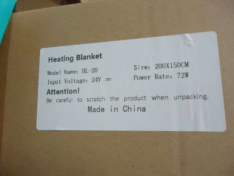 NEW! HEATING BLANKET