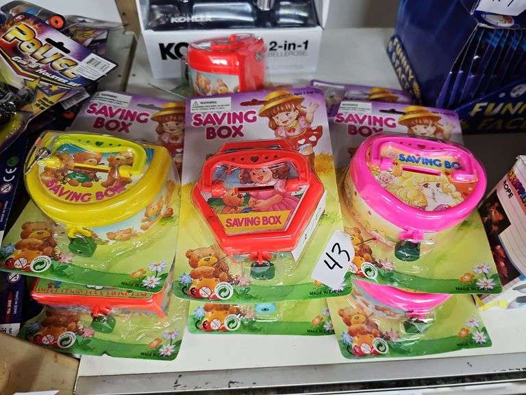 NEW FASHION SAVINGS BOX TOY