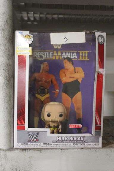 FUNKO POP WWE COVERS HULK HOGAN VINYL FIGURE