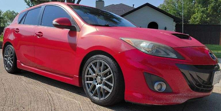 2012 MAZDA MAZDASPEED3 HAS KEY HAS TITLE RUNS&DRIVES