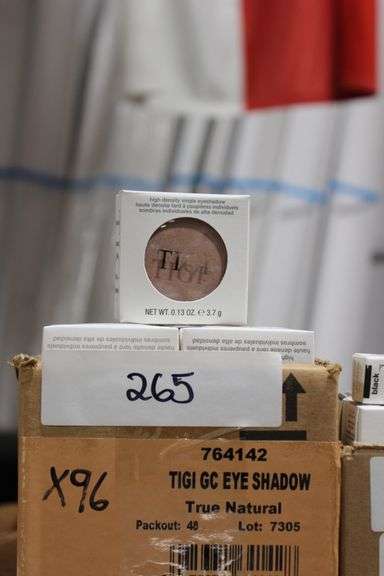 TIGI COSMETICS 764142 TRUE NATURAL HIGH DENSITY GC SINGLE EYESHADOW PALLET .13OZ