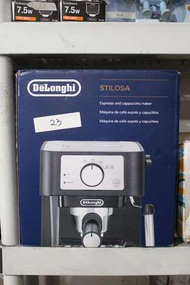 DELONGHI STILOSA ESPRESSO AND CAPPUCCINO MAKER EC260BK
