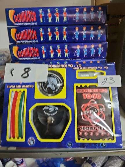 DOMINATOR HIGH PERFORMANCE SUPER BALL BEARING YO-YO WITH ACCESSORIES