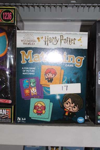WONDER FORGE WIZARDING WORLD HARRY POTTER MATCHING GAME