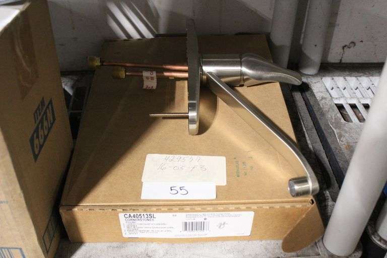 CORNERSTONE CA40513SL STAINLESS STEEL SINGLE HANDLE KITCHEN FAUCET WITH SIDE SPRAY INOXIDABLE