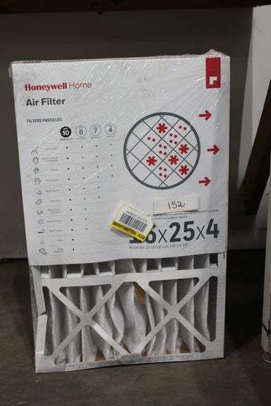 HONEYWELL HOME AIR FILTER 10FPR 16"x25"x4"