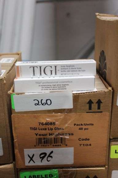 TIGI COSMETICS 764085 LUXE LIP GLOSS IN YOUR HIGHNESS COLOR .11OZ