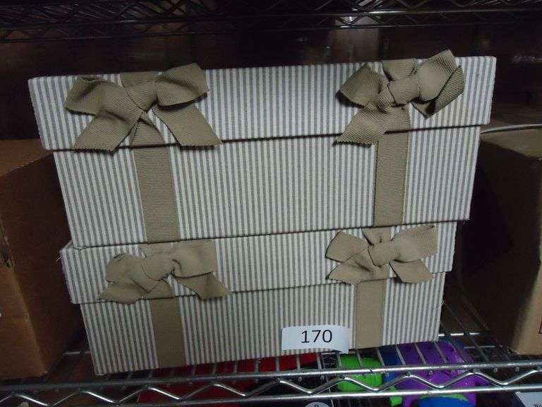 DECORATIVE STORAGE BOXES