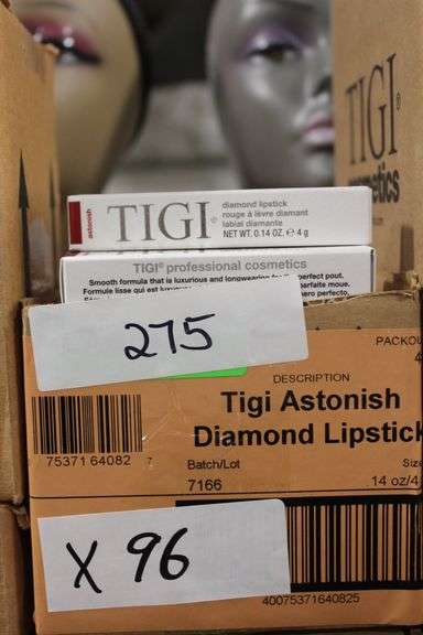 TIGI COSMETICS 764081 DIAMOND LIPSTICK IN ASTONISH COLOR .14OZ