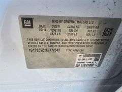 2014 CHEVY CRUZ HAS KEY HAS TITLE RUNS&DRIVES (REPOSSESSION)