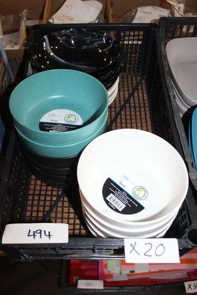 Brand new Mainstays Bowl BPA Free in assorted colors and Better Homes & Gardens Cereal Bowl in assorted colors