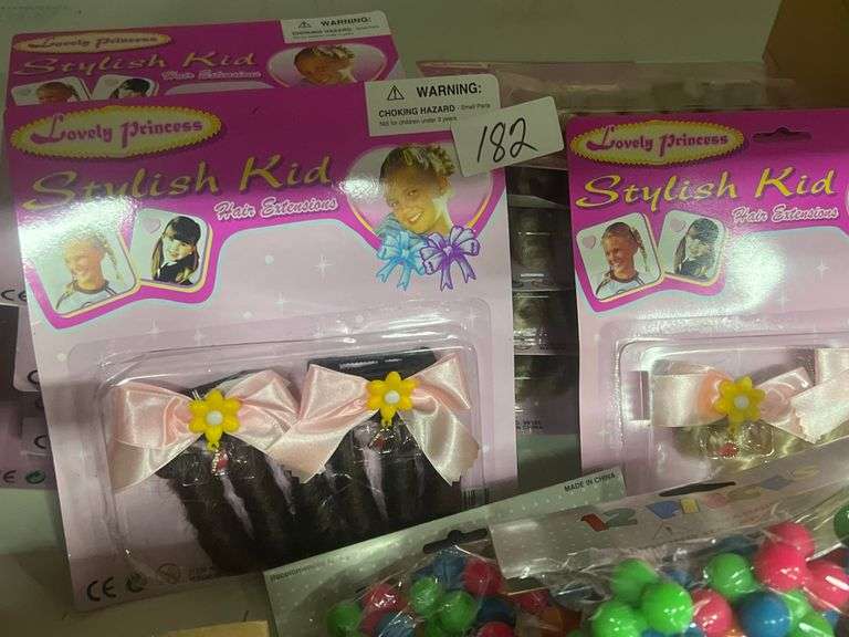 LOVELY PRINCESS STYLISH KID HAIR EXTENSIONS IN BRUNETTE AND BLONDE ITEM 99105