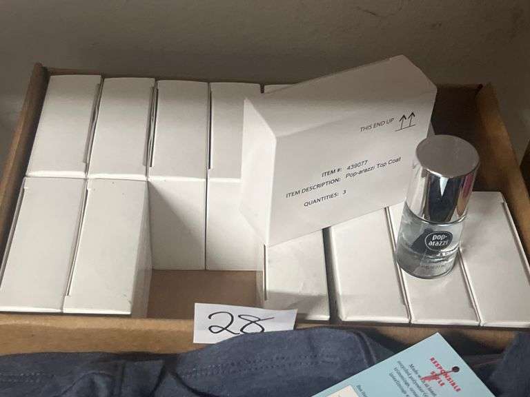POPARAZZI TOP COAT CLEAR NAIL POLISH 0.37FL ITEM # 439077