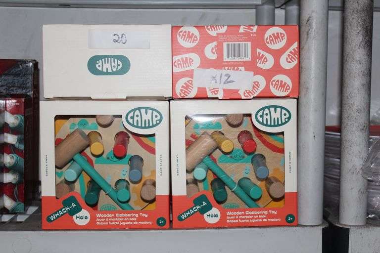 Brand new Camp Whack-A Hole Wooden Clobbering Toy