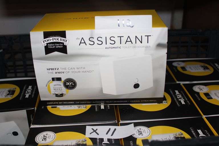 Brand new Poo-Pourri The Assistant Automatic Toilet Deodorizer with Original Citrus Refill