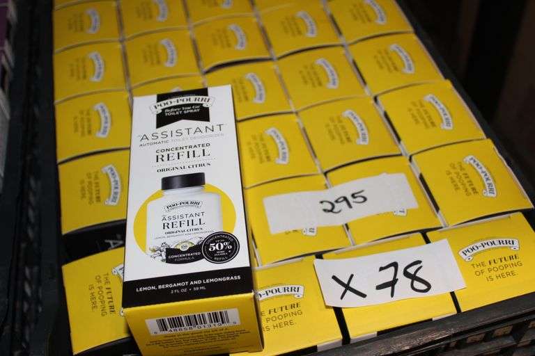 Brand new Poo-Pourri Before you go Assistant Automatic Toilet Deodorizer, Original Citrus Scent Refill 2 fl oz