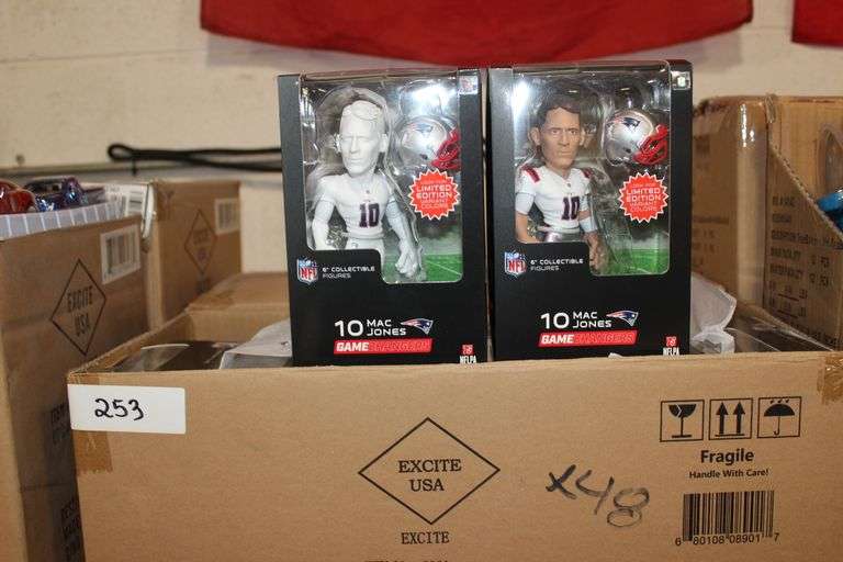 Brand new NFL Game changers 6 in figure Mac Jones New England Patriots Figure