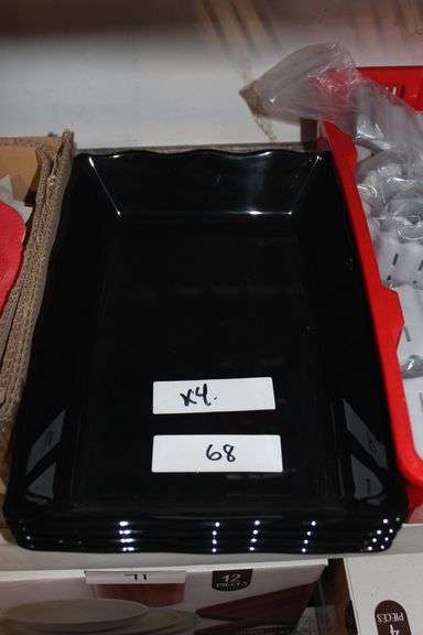 FDG Microwave safe serving plates