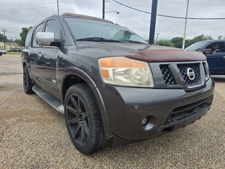 2008 NISSAN ARMADA HAS KEY HAS TITLE RUNS