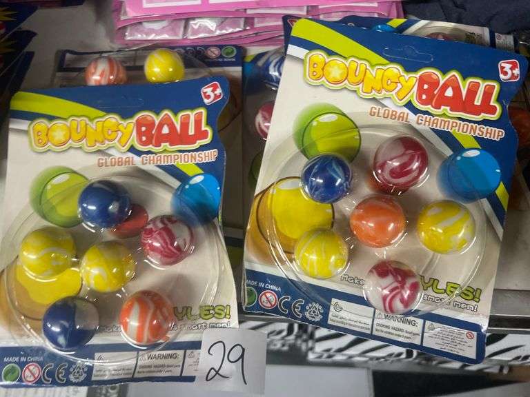 BOUNCY BALL GLOBAL CHAMPIONSHIP 6-BALL SET 86242