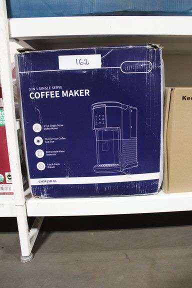 3-In-1 Single Serve Coffee Maker Cm9429D-Ul