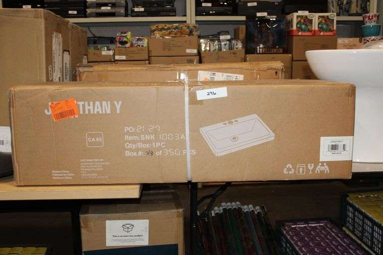 Jonathan Y Item No. SINK 1003A, Ceramic Sink Basin