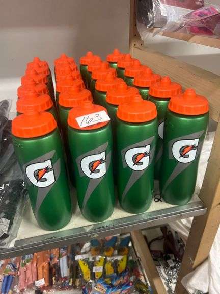 GATORADE SPORTS WATER BOTTLES WITH SIDE MEASURING VIEW, 32OZ