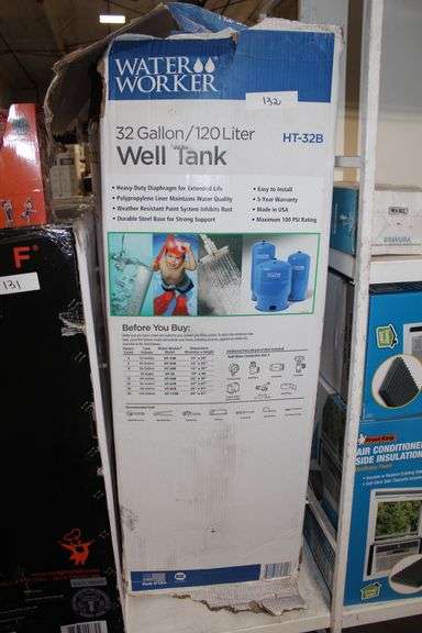 Water Worker 32Gallon Well Tank Ht-32B