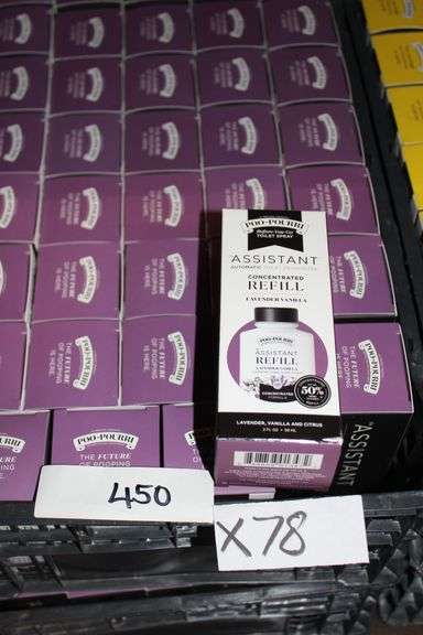 Brand new Poo-Pourri Before you go Assistant Automatic Toilet Deodorizer, Lavender Vanilla Scent Refills 2 fl oz