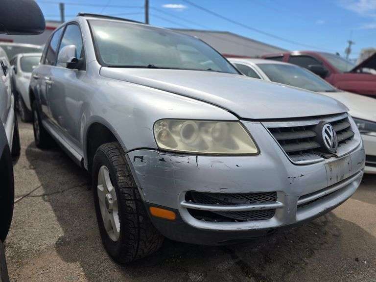 2005 VW TOUAREG NO KEY HAS TITLE