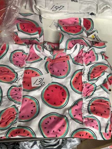 LAMAZE ORGANIC 12M WATERMELON ONESIE NEW WITH TAGS