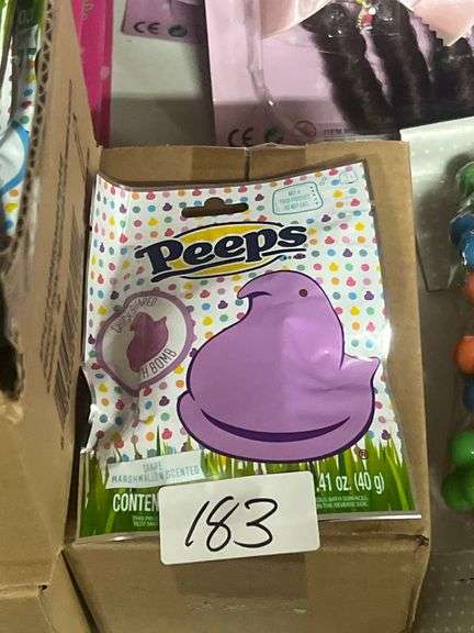 PEEPS VARIOUS SCENTED BATH BOMBS INDIVIDUALLY WRAPPED