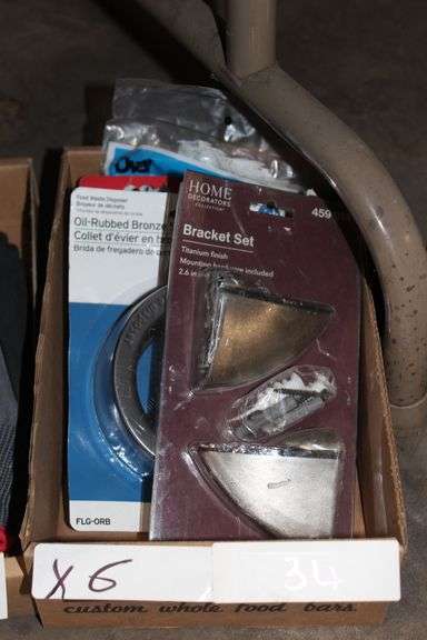 Home Hardware Such As Home Decorators Titanium Bracket Set 459 914 ; In Sink Elevation Oil Rubbed Bronze Skin Flange ; Kwikset Adjustable Deadbolt Latch Ect