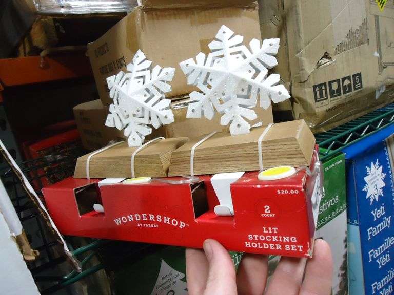 NEW! STOCKING HOLDER SET