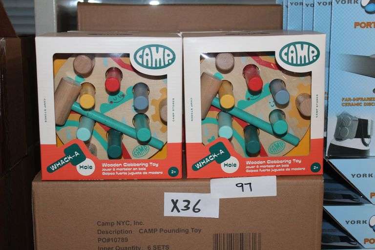 Brand new Camp Whack-A Hole Wooden Clobbering Toy