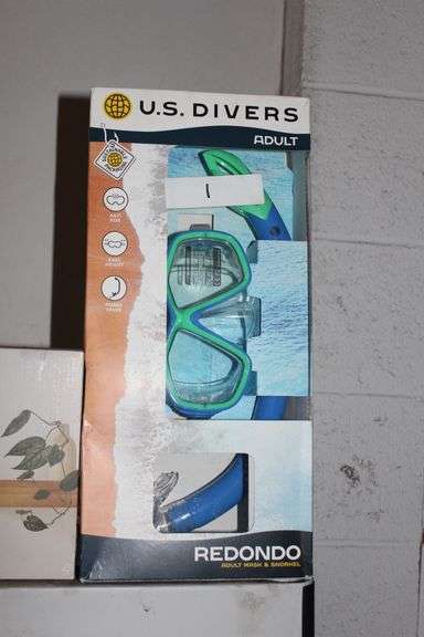 Redondo Adult Mask & Snorkel, U.S. Divers adult