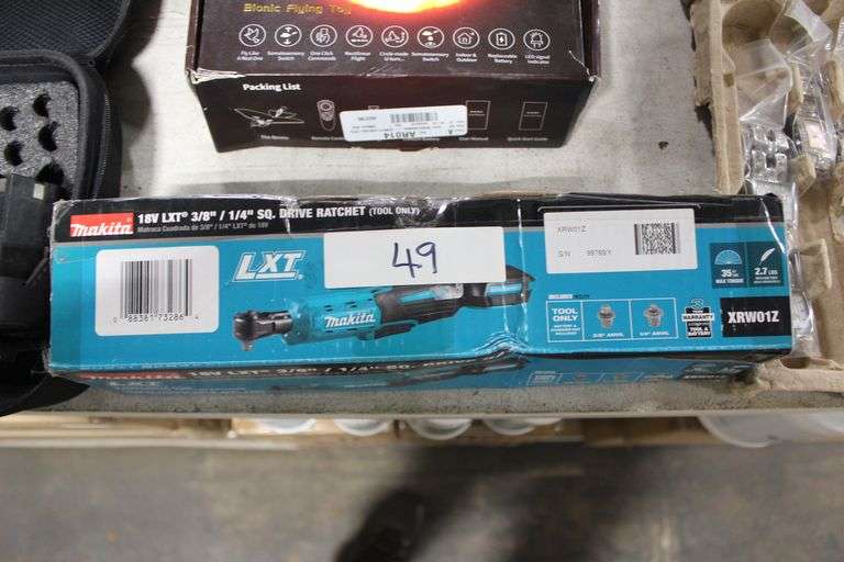 Makita 18V Lxt 3/8" / 1/4" Sq. Drive Ratchet Tool Only Xrw01Z