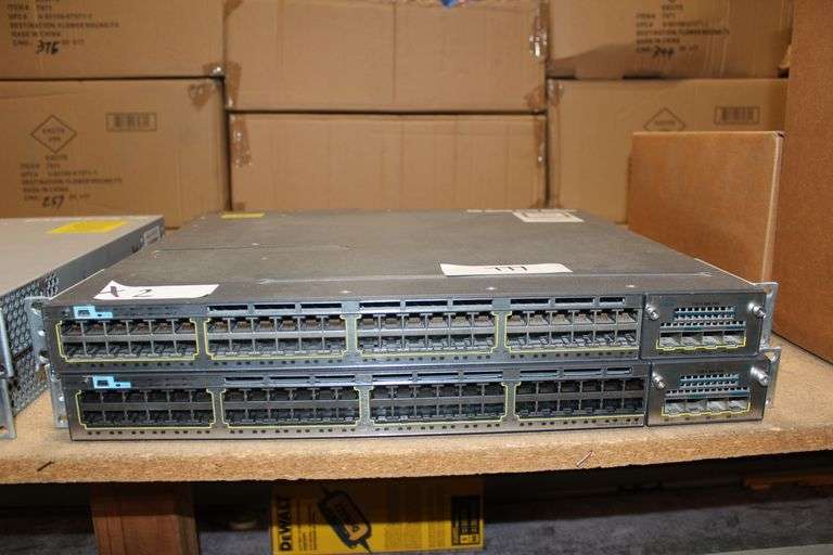 Cisco Catalyst 3750-X Series Poe+ Switch With C3Kx-Nm-10G Network ...