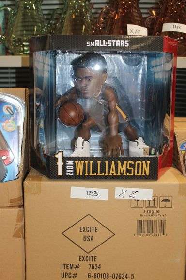 Brand new smALL-STARS #1 Zion Williamson 12 in figureine